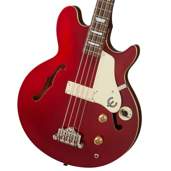 エレキベース Epiphone/Jack Casady Bass Sparkling Burgund...