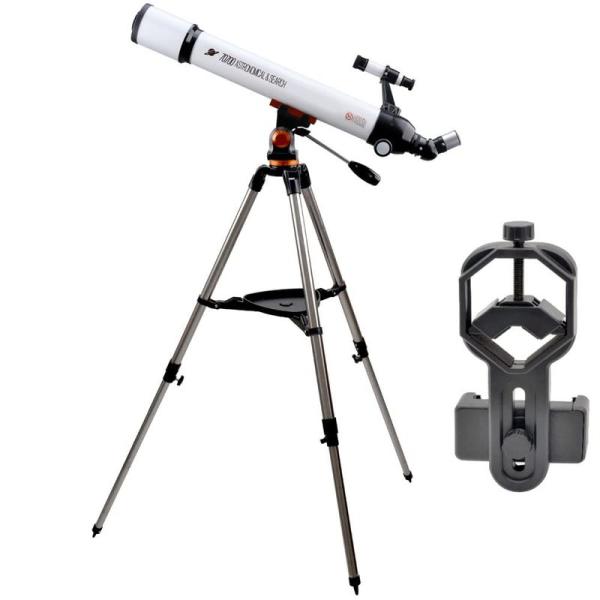 天体望遠鏡 ANQILAFU 口径70mm 焦点距離700mm - 子供と初心者のためのプロの天文学...