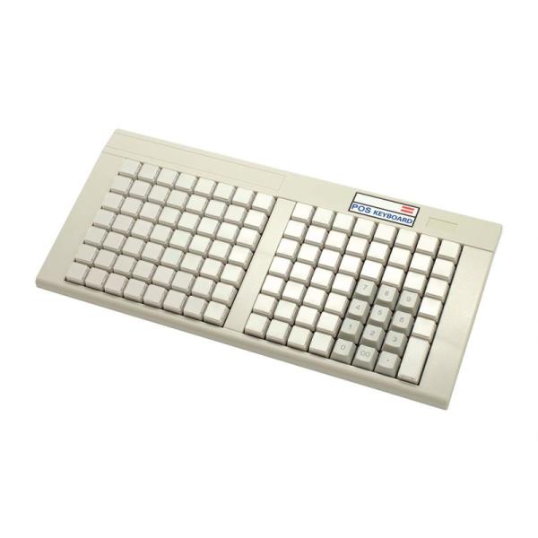 パソコン用キーボード カラーホワイト エフケイシステム POSプログラマブルキーボード PKB-11...