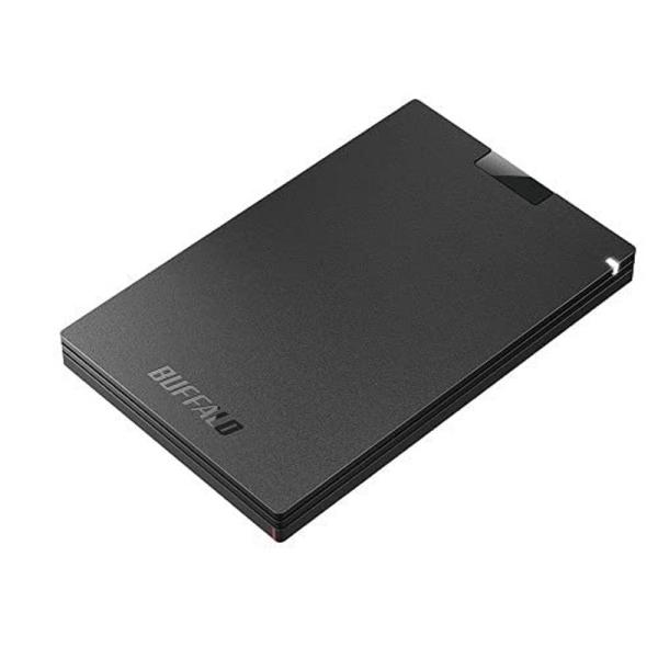 バッファロー SSD-PG1.0U3-BC USB3.2(Gen1) ポータブルSSD Type-A...