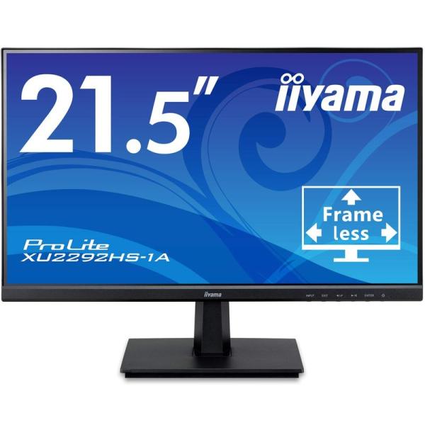 ディスプレイ iiyama モニター 21.5インチ フルHD IPS方式 角度調整 Display...