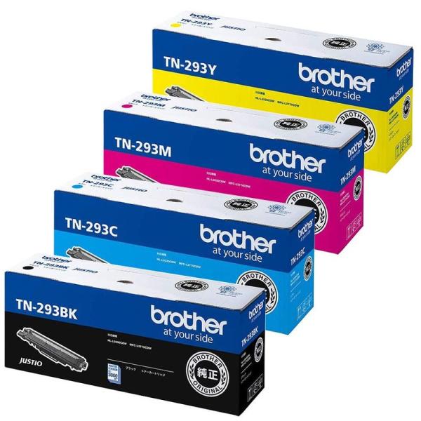 BROTHER 純正 TN-293BK / TN-293C / TN-293M / TN-293Y ...