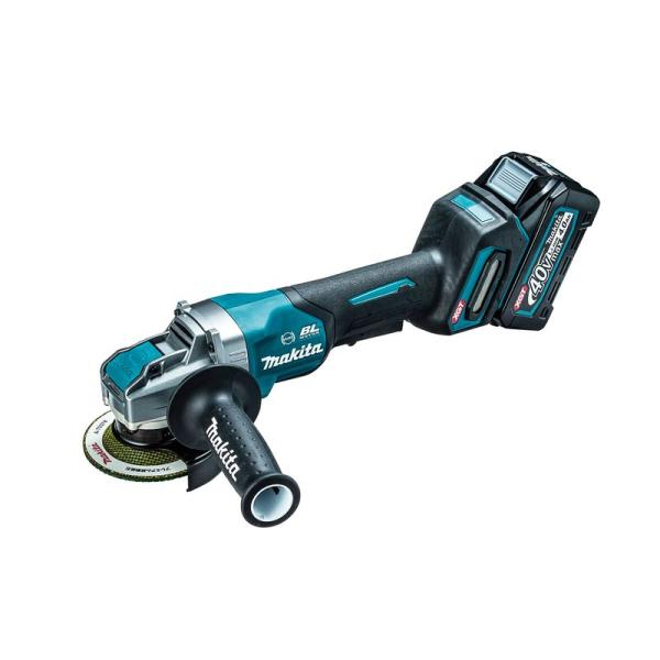 マキタ(Makita) １００ミリ充電式ディスクグラインダ 40Vmax4Ah バッテリ2本・充電器...