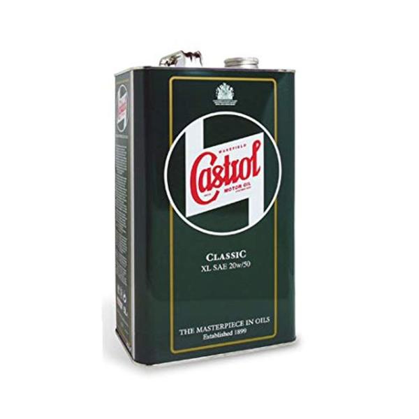 Castrol (カストロール) クラシック エンジンオイル XL 20W-50 5L 100%鉱物...