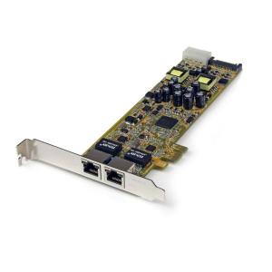 ネットワークカード 2ポートギガビット有線LANポート増設PCIeネットワークアダプタカード PoE/PSE対応 ST2 ネットワークアダプタカード StarTech.com｜friendlymoon