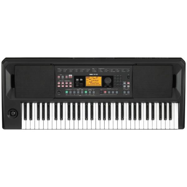 KORG エンターテイナー キーボード EK-50 スピーカー内蔵 自宅練習 屋外での演奏 カフェラ...