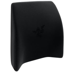 Razer Lumbar Cushion ゲーミングチェア用 ランバーサポート 腰部に合わせて造形されたカーブ形状 メモリーフォームパッド黒｜friendlymoon