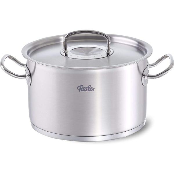 両手鍋 18cm シルバー フィスラー(Fissler) プロコレクション シチューポット ガス火/...