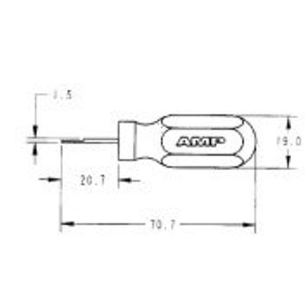 TE 1276716-1 EXT-TOOL FOR DYNAMIC D2 CONN