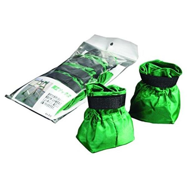 安全標識 緑 アパレル 脚立ソックス４個入り１袋 10袋セット