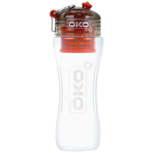 OKO H2Oレベル2アドバンスドろ過ウォーターボトル、650ml（色は変わります）