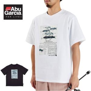 Abu Garcia（アブガルシア） バグオフ 4600CA展開図Tシャツ 半袖