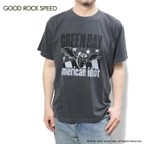 グッドロックスピード GREEN DAY グリーン・デイ Tシャツ 半袖 GOOD ROCK SPE...