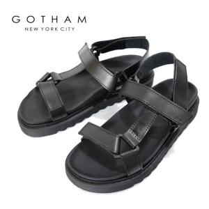 ゴッサム エヌワイシー グルカサンダル レザー ブラック GOTHAM NYC
