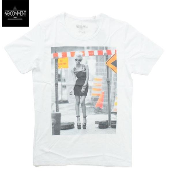 ノーコメント パリ プリントTシャツ GIRL STREET NC-TM LTN07 ノーコメント ...