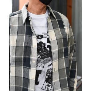 TMT TMT即納 HEAVY TWILL PLAID SHIRTS ヘビーツイル チェックシャツ