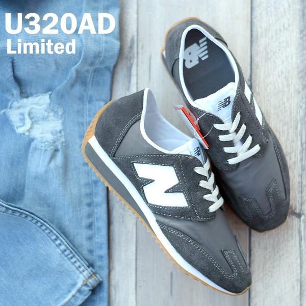 ユニセックス ニューバランス new balance スニーカー U320AD （グレー）