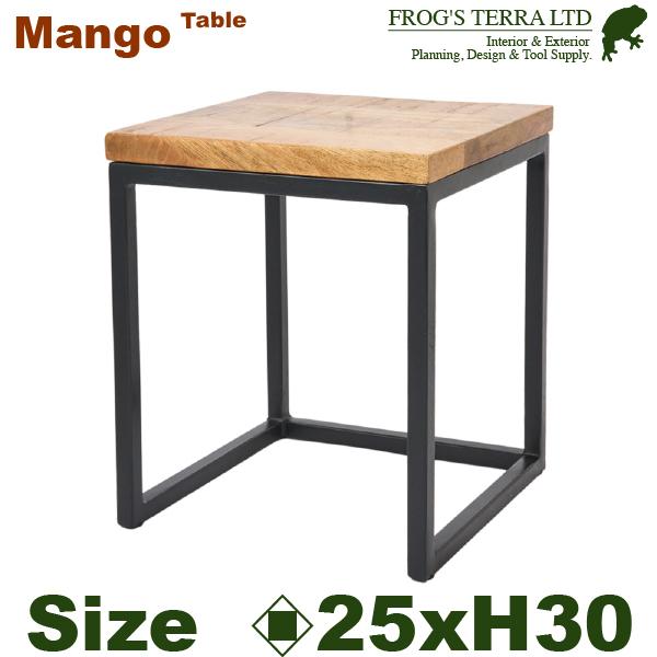 【法人宛限定商品】 RJマンゴー ネスティングスクエアテーブル（口25cmxH30cm） 花台 什器...