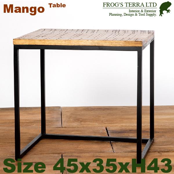 【法人宛限定商品】 RJマンゴー ネスティングテーブル M（W45cmxD35.5cmxH43cm）...