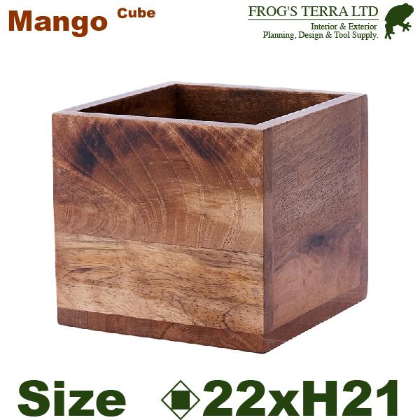 【法人宛限定商品】 AMマンゴー ボックス H21cm（口22.5cmxH21cm） 花台 プランタ...