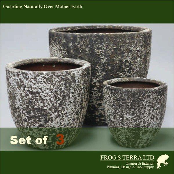 リリックボーダー SMLセット（S:直径21cm×H19cm/M:直径27.5cm×H24cm/L:...