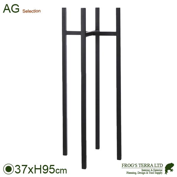 アスコットプランツスタンド 95（口37.5cm×H95cm）アイアン製 鉢 プランター