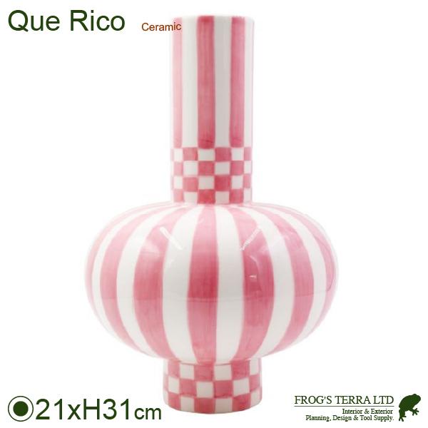 カプリエルスクエアーズ＆ストライプス Que Rico Pomme Pidou（直径21cm×H31...
