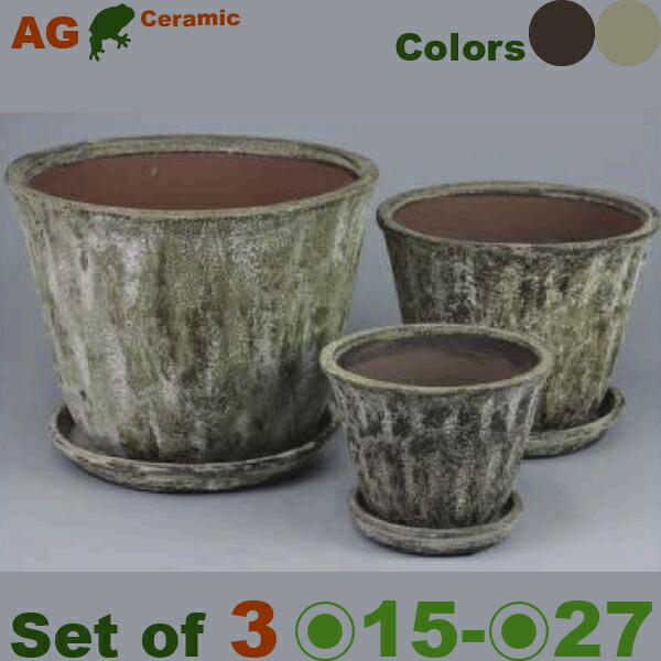 スポッツVポット SMLセット(S直径15.5cm×H12cm/M直径21.5cm×H17.5cm/...