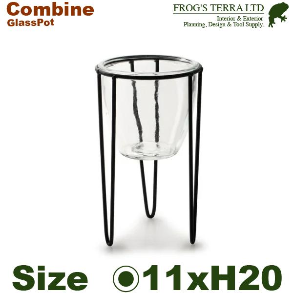 AG-48013 メタルスタンド ベースティモン 20（直径11cm×H20cm）花器 一輪挿し デ...