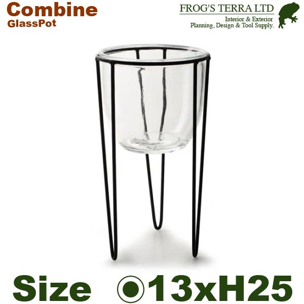 AG-48014 メタルスタンド ベースティモン 25（直径13.5cm×H25cm）花器 一輪挿し...