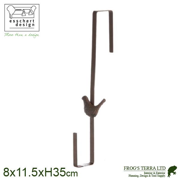 AG-LH280 ドアリースハンガー バード（W8cm×L11.5cmxH35.5cm）アイアン製 ...