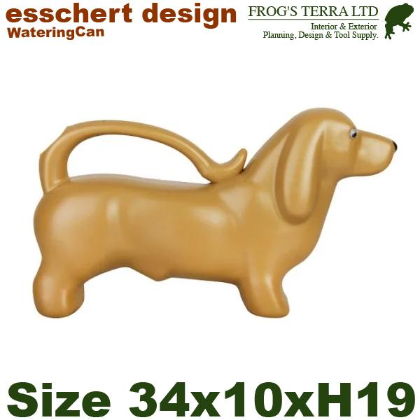 TG132 ウォータリングカン ダックスフンド（W34.1cm×L10.1cmxH19.7cm）じょ...
