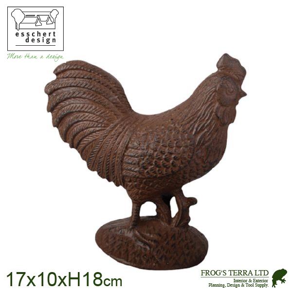 AG-TT126  コックラージ（W17.7cm×L10.5cmxH18.6cm）アイアン製 エッシ...