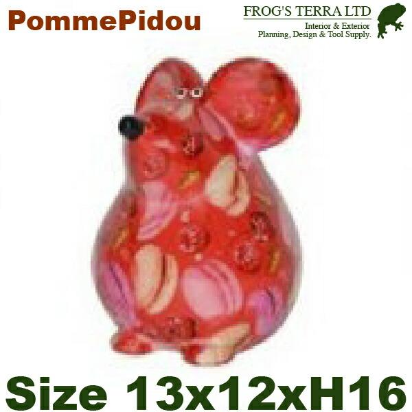 マネーバンク マウス ネズミ 鼠 AG148-00038（W13cm×D12cmxH16.5cm）貯...