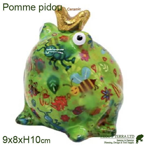 マネーバンク プチ フレディーズ フロッグ S カエル 蛙 Frog（W9cm×D8cmxH10cm...