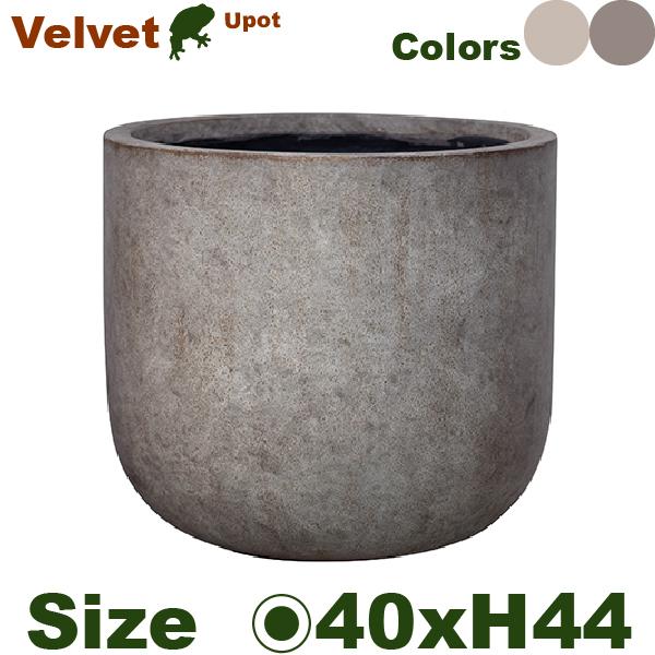 ベルベット Uポット 40 AN-BU4044 BW/GW（直径40cm×H44cm）10号対応（底...