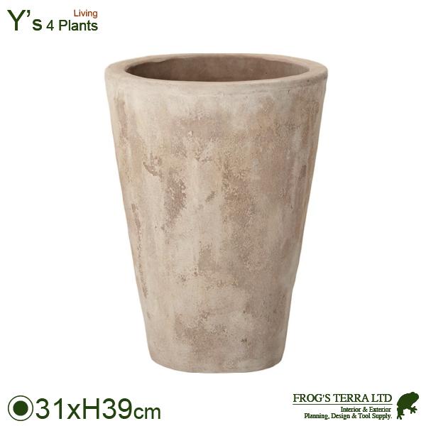 【法人宛限定商品】Store テラアストラ ミモザ S（直径31cm×H39cm）（底穴あり）テラコ...