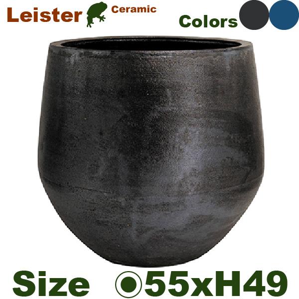 LEISTER ライスター エッグ  55（直径55cm×H49.5cm）（底穴あり）（釉薬陶器）（...