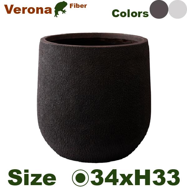 ベローナ アンフレ M CO-003M（直径34cm×H35.5cm）（底穴有）（陶器製 花器 日本...