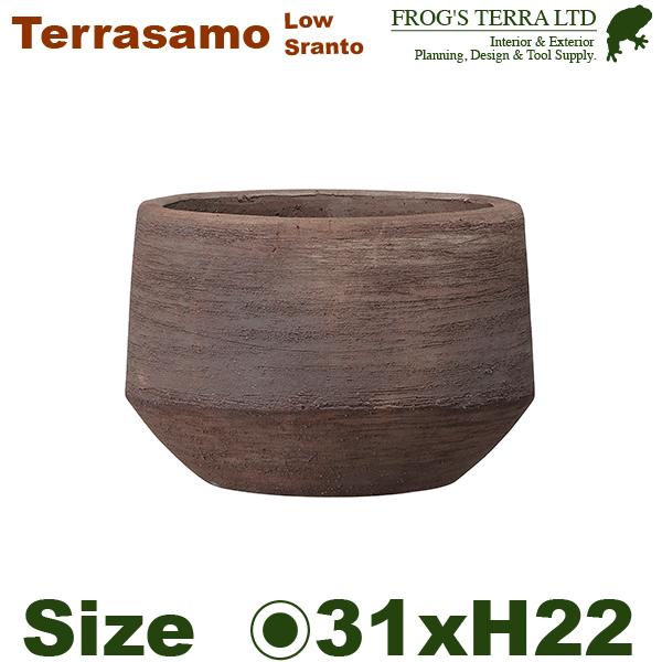 テラサモ ロースラント Terrasamo 31（直径31cm×H22cm）（底穴あり ハンドメイド...