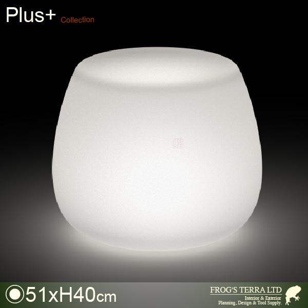 【送料別途見積】ブーム スツール ライト付 EP-6475SWL（直径51cm×H40cm）（ポリフ...