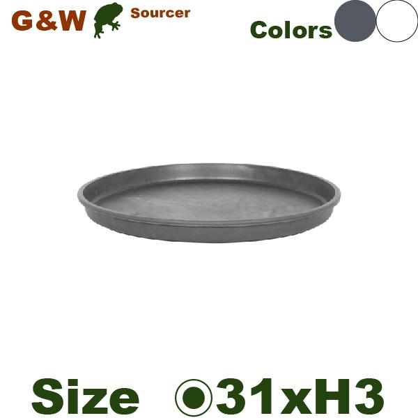 MH G-Soucer31(直径31cm×H3cm）（有効直径26cm）（PP/ポリプロピレン）（受...