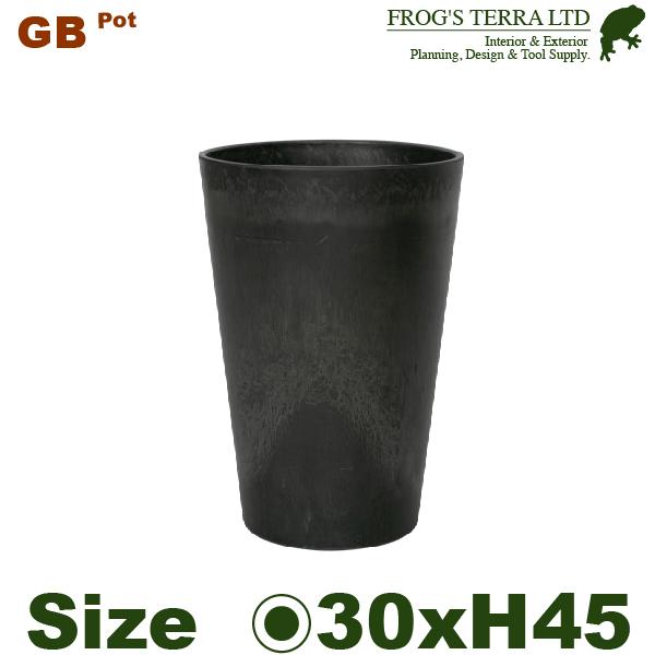 GB12-30(直径30cm×H45cm）（底穴あり/なし）（PP/ポリプロピレン）（プランター/ポ...