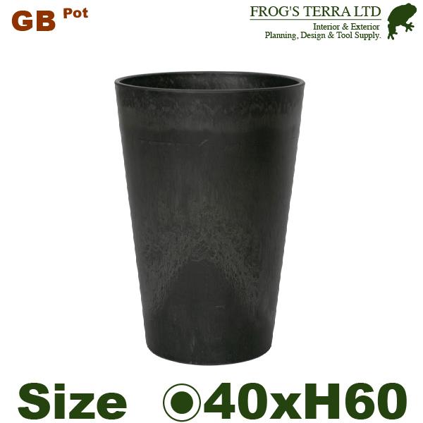 GB12-40(直径40cm×H60cm）（底穴あり/なし）（PP/ポリプロピレン）（プランター/ポ...