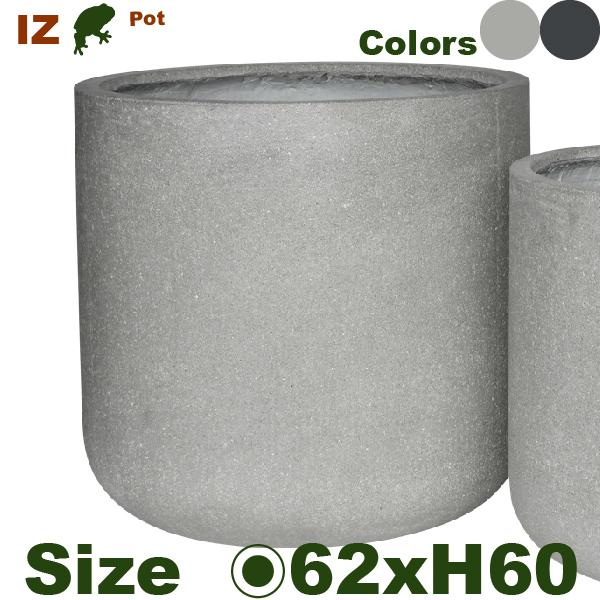 IZ タブ IZ014L(直径62cm×H60cm）（底穴なし）（セメントファイバー）（プランター/...