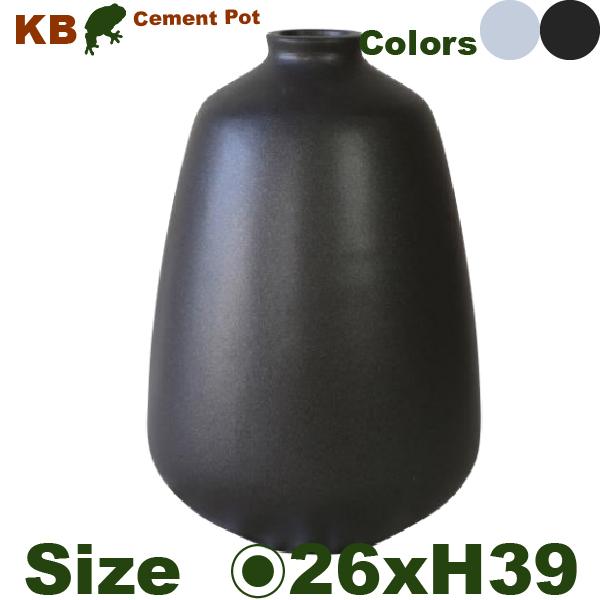 C花瓶 M  KB01-39（直径26cm×H39cm）（底穴なし）ファイバークレイ