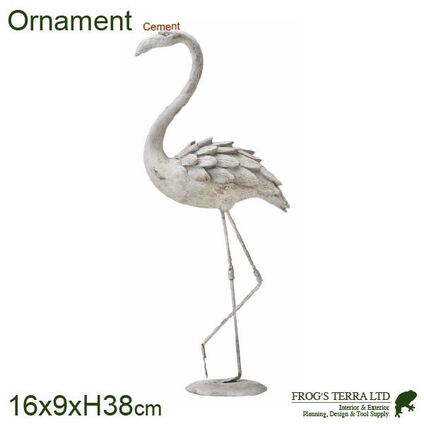 【法人宛限定商品】アンシャンフラマン（ W16cmx9cmxH38.5cm）（セメント製 オーナメン...