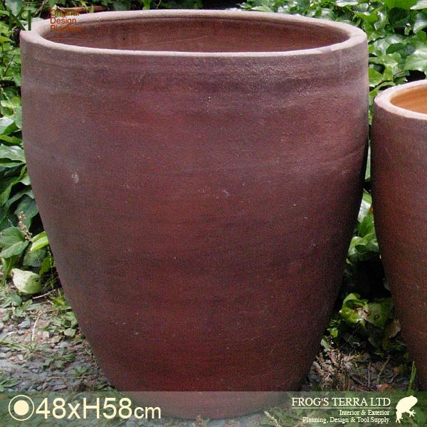 真焼 切立 R-13 大（直径48cm×H58cm）（備前/塩焼）（料亭/侘び/さび/モダン）(和風...