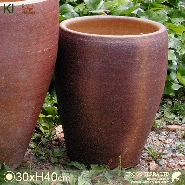 真焼 切立 R-13SS 極小（直径30cm×H40cm）（備前/塩焼）（料亭/侘び/さび/モダン）...