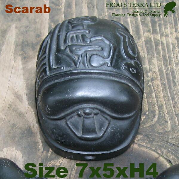 スカラベ・Scarab・オーナメント・甲虫・お守り